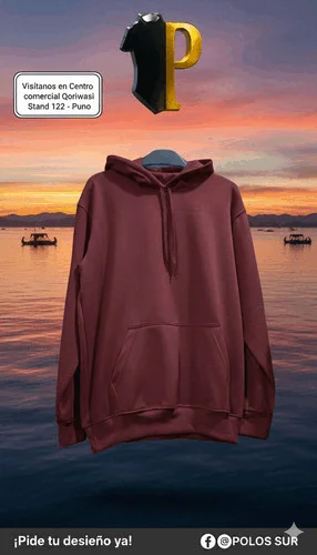 Polera Clasica Capucha