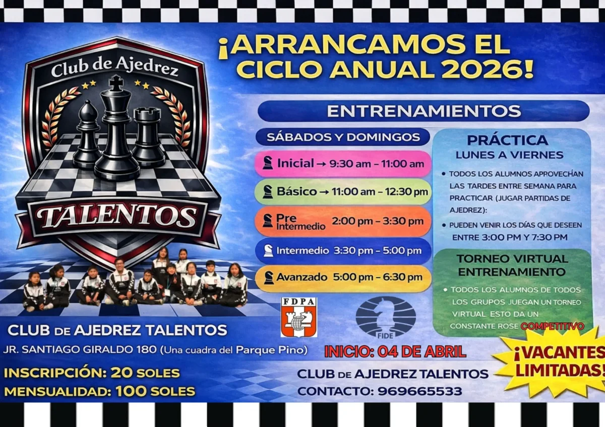Club de ajedrez Talentos  - Imagen 2